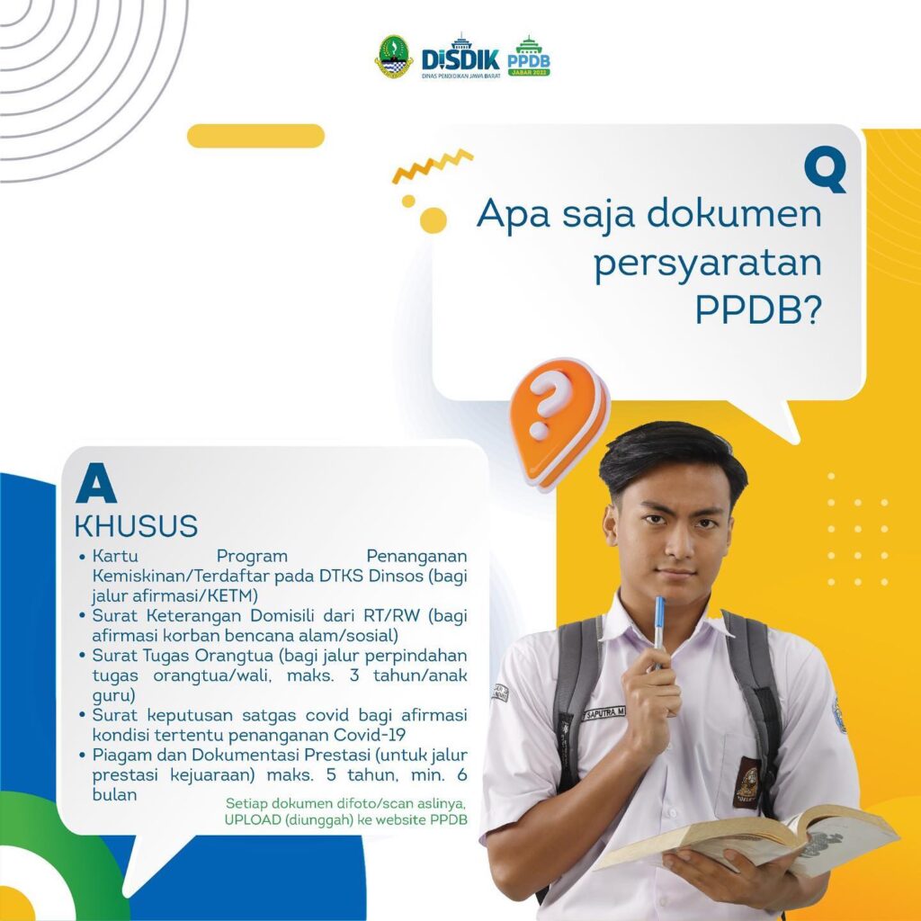 Dokumen Persyaratan PPDB 2023 - Pertanyaan Seputar PPDB 2023 1.2