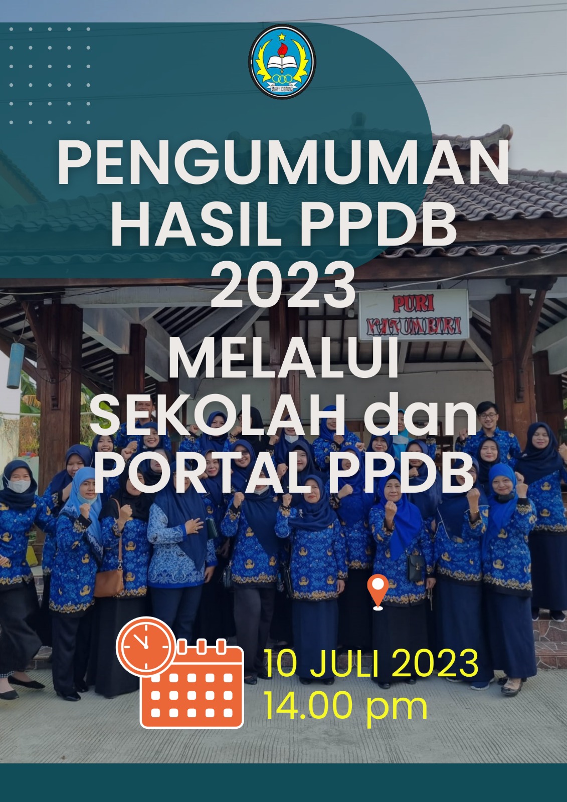 PENGUMUMAN PPDB TAHAP 2 TAHUN 2023