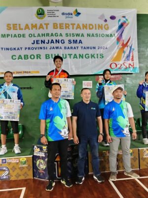 Siswi SMAN 1 Cibitung berhasil Merebut Runner Up O2SN (Olimpiaade Olahraga Siswa Nasional)